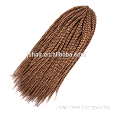 Hot sale synthetic senegalese twist hair crochet hair extension senegal box braid hair
